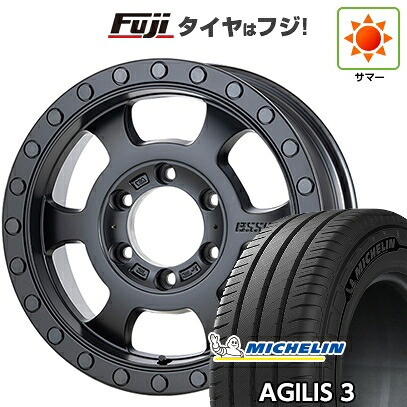 【新品】キャラバン 夏タイヤ ホイール4本セット 215/65R16 109/107T ミシュラン アジリス3 エセックス EU-16 6.5J 16インチ(送料無料)