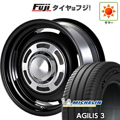 【新品】ハイエース200系 夏タイヤ ホイール4本セット 215/65R16 109/107T ミシュラン アジリス3 モーターファーム ソノーラ 6.5J 16インチ(送料無料)