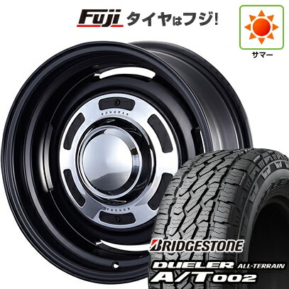 【新品】ジムニーシエラ/ジムニーノマド 夏タイヤ ホイール4本セット 215/70R16 ブリヂストン デューラー A/T002 OWL/RBL モーターファーム ソノーラ 6J 16インチ(送料無料)