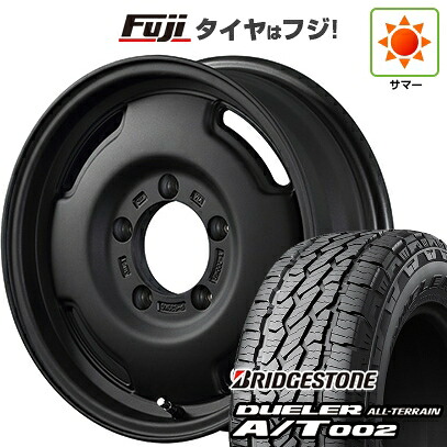 【新品】ジムニーシエラ/ジムニーノマド 夏タイヤ ホイール4本セット 215/70R16 ブリヂストン デューラー A/T002 OWL/RBL アピオ ワイルドボア SR 6J 16インチ(送料無料)｜フジ スペシャルセレクション 108,300円