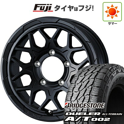 【新品】ジムニーシエラ/ジムニーノマド 夏タイヤ ホイール4本セット 215/70R16 ブリヂストン デューラー A/T002 OWL/RBL WEDS ウェッズアドベンチャー スタットベルク2 6J 16インチ(送料無料)