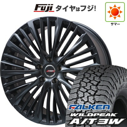 【新品】ランクル300 夏タイヤ ホイール4本セット 285/55R20 ファルケン ワイルドピーク A/T3W プレミックス MER-X(平座ナット) 8J 20インチ(送料無料)
