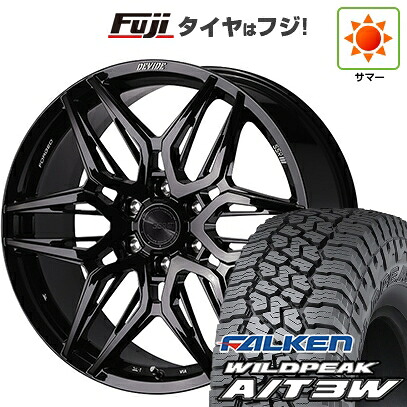 【新品】ランクル300 夏タイヤ ホイール4本セット 285/55R20 ファルケン ワイルドピーク A/T3W SSR ディバイド LG-F 9J 20インチ(送料無料)
