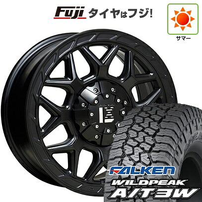 【新品】プラド/ハイラックス 夏タイヤ ホイール4本セット 265/65R17 ファルケン ワイルドピーク A/T3W オフビート レクセル インフェルノ 8J 17インチ(送料無料)