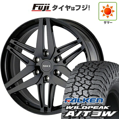 【新品】ランクル300 夏タイヤ ホイール4本セット 275/55R20 ファルケン ワイルドピーク A/T3W TOMS トムス(トヨタ車専用) TWF08 8.5J 20インチ(送料無料) 300,105円