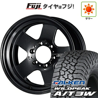 【新品】プラド/ハイラックス 夏タイヤ ホイール4本セット 285/70R17 ファルケン ワイルドピーク A/T3W ヨコハマ アドバンレーシング GT ヘビーデューティー 8J 17インチ(送料無料)|フジ スペシャルセレクション