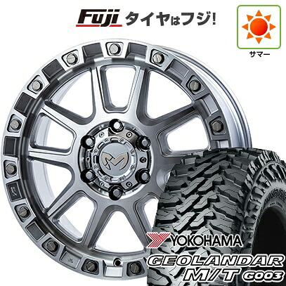 【新品】ランクル300 夏タイヤ ホイール4本セット 275/65R18 ヨコハマ ジオランダー M/T G003 トライスター MKW M205 JP Spec 8J 18インチ(送料無料)