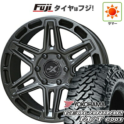 【新品】ランクル300 夏タイヤ ホイール4本セット 285/65R18 ヨコハマ ジオランダー M/T G003 共豊 PPX MK6 8J 18インチ(送料無料)|フジ スペシャルセレクション