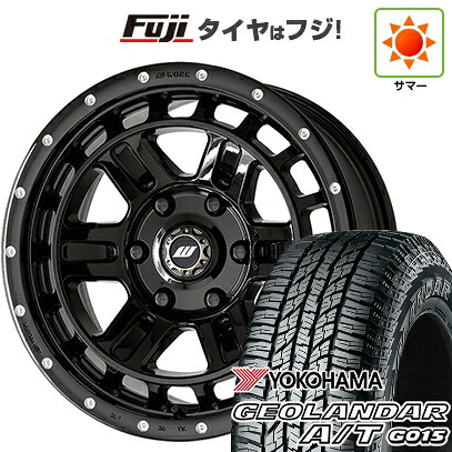 【新品】プラド/ハイラックス 夏タイヤ ホイール4本セット 285/70R17 ヨコハマ ジオランダー A/T G015 OWL/RBL WORK ワーク クラッグ ティーグラビックII MC+ 8J 17インチ(送料無料)｜フジ スペシャルセレクション