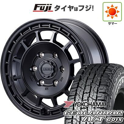 【新品】ハイエース200系 夏タイヤ ホイール4本セット 215/65R16 109/107S ヨコハマ ジオランダー A/T G015 WL/RBL モーターファーム クロスバーナー 7J 16インチ(送料無料)