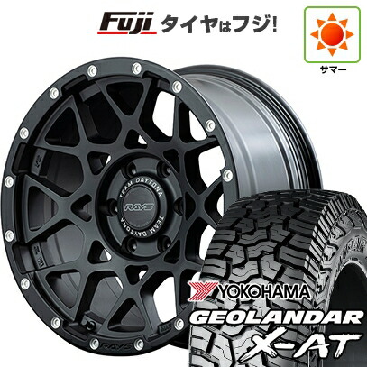 【新品】ランクル300 夏タイヤ ホイール4本セット 285/55R20 116 T XL ヨコハマ ジオランダー X-AT G016 RBL RAYS レイズ デイトナ M8 9J 20インチ(送料無料)
