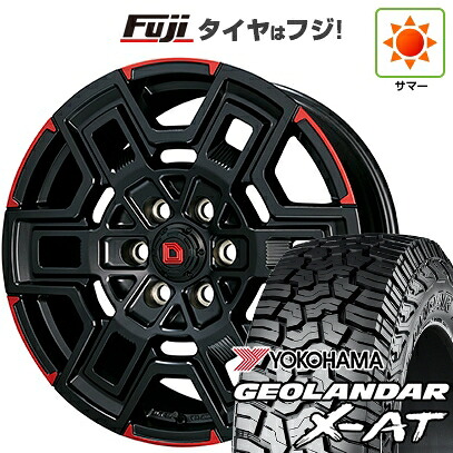 【新品】ランクル300 夏タイヤ ホイール4本セット 285/55R20 116 T XL ヨコハマ ジオランダー X-AT G016 RBL クライメイト デヴグル 9J 20インチ(送料無料)