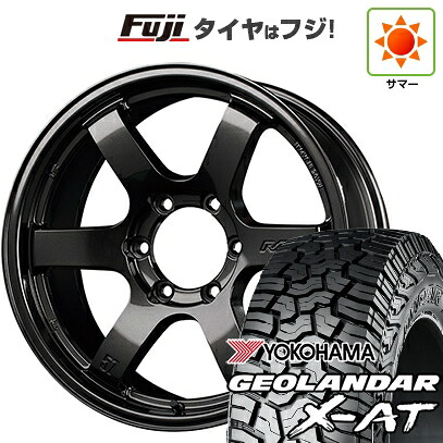 【新品】ランクル250 夏タイヤ ホイール4本セット 265/70R18 124/121 Q ヨコハマ ジオランダー X-AT G016 RBL RAYS レイズ SEASON SELECTION グラムライツ RS 57DR-X トヨタ・レクサス用 8.5J 18インチ(送料無料)