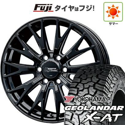 【新品】ランクル250 夏タイヤ ホイール4本セット 265/70R18 116 T ヨコハマ ジオランダー X-AT G016 RBL ホットスタッフ シュティッヒ レグザスフォージド FS-02 トヨタ･レクサス用 8J 18インチ(送料無料)