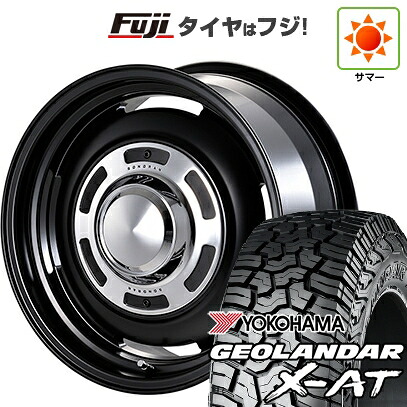 【新品】プラド/ハイラックス 夏タイヤ ホイール4本セット 265/70R17 121/118 Q ヨコハマ ジオランダー X-AT G016 RBL モーターファーム ソノーラ 8J 17インチ(送料無料)|フジ スペシャルセレクション