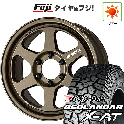 【新品】ランクル300 夏タイヤ ホイール4本セット 275/65R18 123/120 Q ヨコハマ ジオランダー X-AT G016 RBL WORK ワーク マイスター L1 1P SUV 8.5J 18インチ(送料無料)|フジ スペシャルセレクション