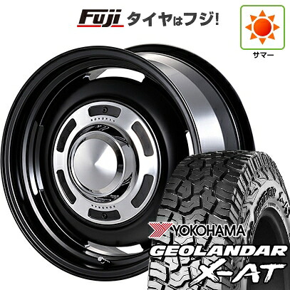 【新品】ハイエース200系 夏タイヤ ホイール4本セット 215/65R16 109/107Q ヨコハマ ジオランダー X-AT G016 OWL モーターファーム ソノーラ 6.5J 16インチ(送料無料)