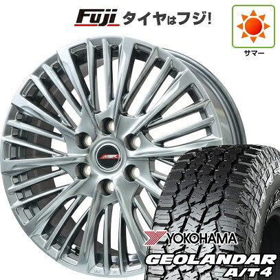【新品】ランクル250 夏タイヤ ホイール4本セット 275/70R18 116 T ヨコハマ ジオランダー A/T4 G018 OWL/RBL プレミックス MER-X(平座ナット) 7.5J 18インチ(送料無料)