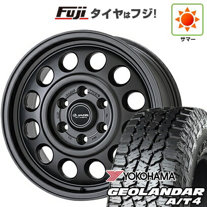 【新品】ランクル250 夏タイヤ ホイール4本セット 275/70R18 116 T ヨコハマ ジオランダー A/T4 G018 OWL/RBL ジャオス トライブ 8.5J 18インチ(送料無料)|フジ スペシャルセレクション