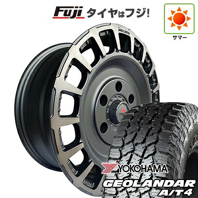 【新品】キャラバン 夏タイヤ ホイール4本セット 215/65R16 109/107S ヨコハマ ジオランダー A/T4 G018 WL/RBL エムクライム ノマド/D 6.5J 16インチ(送料無料) 105,400円