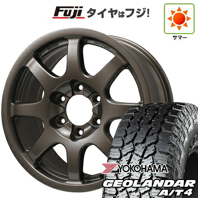 【新品】ランクル250/ランクル300 夏タイヤ ホイール4本セット 265/65R18 ヨコハマ ジオランダー A/T4 G018 OWL/RBL ENKEI エンケイ ALLROAD PDT1 フジオリジナルカラー 8.5J 18インチ(送料無料) 157,450円