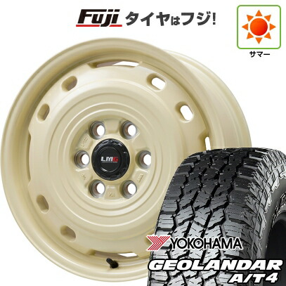 【新品】ランクル250/ランクル300 夏タイヤ ホイール4本セット 265/65R18 ヨコハマ ジオランダー A/T4 G018 RBL レアマイスター LMG OFF-STYLE 2 (アイボリー) トヨタ車用 7.5J 18インチ(送料無料) 101,750円