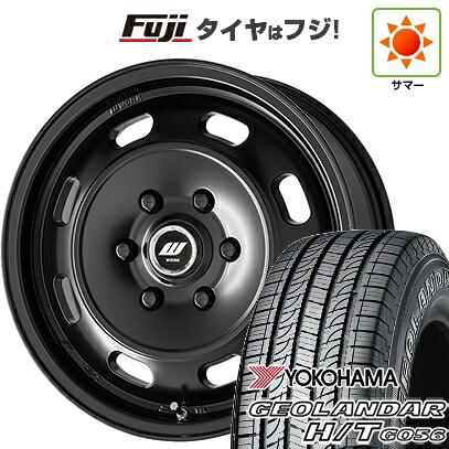 【新品】ハイエース200系 夏タイヤ ホイール4本セット 195/80R15 107/105L ヨコハマ ジオランダー H/T G056 WL/RBL WORK ワーク XTRAP DTHC 6J 15インチ(送料無料)｜フジ スペシャルセレクション