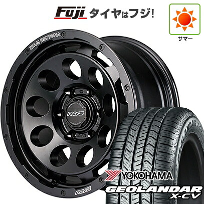 【新品】ランクル250 夏タイヤ ホイール4本セット 265/70R18 ヨコハマ ジオランダー X-CV G057 RAYS レイズ デイトナ D9 8.5J 18インチ(送料無料)