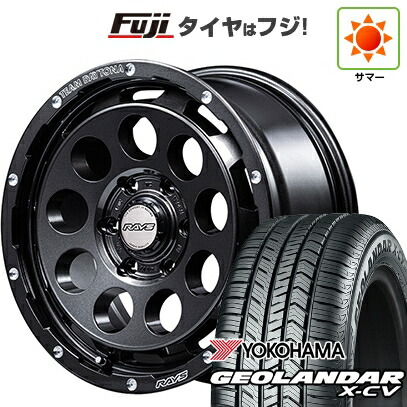 【新品】ランクル250 夏タイヤ ホイール4本セット 265/70R18 ヨコハマ ジオランダー X-CV G057 RAYS レイズ デイトナ D9 SPEC-M 8.5J 18インチ(送料無料)
