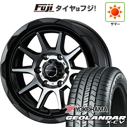 【新品】ランクル250 夏タイヤ ホイール4本セット 265/70R18 ヨコハマ ジオランダー X-CV G057 WEDS ウェッズアドベンチャー マッドヴァンス 06 8.5J 18インチ(送料無料)