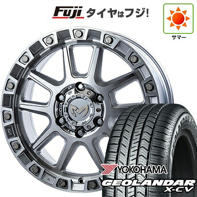 【新品】ランクル250 夏タイヤ ホイール4本セット 265/70R18 ヨコハマ ジオランダー X-CV G057 トライスター MKW M205 JP Spec 8J 18インチ(送料無料)