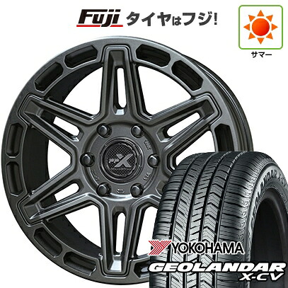 【新品】ランクル250 夏タイヤ ホイール4本セット 265/70R18 ヨコハマ ジオランダー X-CV G057 共豊 PPX MK6 8J 18インチ(送料無料)｜フジ スペシャルセレクション
