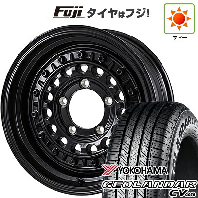 【新品】ジムニーシエラ/ジムニーノマド 夏タイヤ ホイール4本セット 225/70R16 ヨコハマ ジオランダー CV G058 モンツァ HI-BLOCK ターマー 6J 16インチ(送料無料)