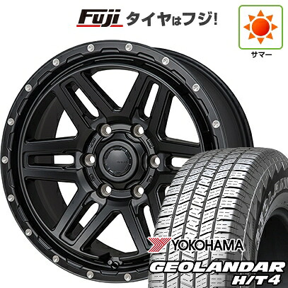 【新品】プラド/ハイラックス 夏タイヤ ホイール4本セット 265/70R17 ヨコハマ ジオランダー H/T4 G062 モンツァ HI-BLOCK エルデ 8J 17インチ(送料無料)｜フジ スペシャルセレクション