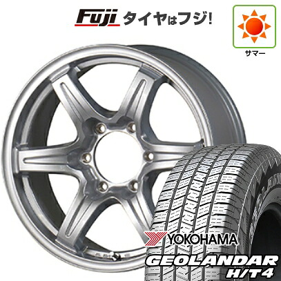 【新品】プラド/ハイラックス 夏タイヤ ホイール4本セット 265/65R17 ヨコハマ ジオランダー H/T4 G062 TWS グランヴァード NEO 7.5J 17インチ(送料無料)