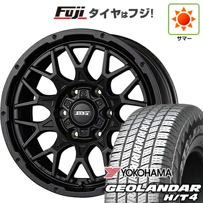 【新品】プラド/ハイラックス 夏タイヤ ホイール4本セット 265/65R17 ヨコハマ ジオランダー H/T4 G062 コーセイ ボトムガルシア シャドウバーツ 8J 17インチ(送料無料)