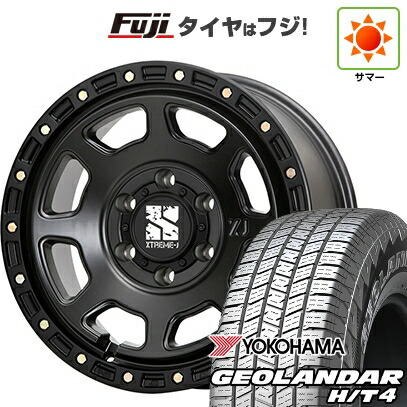 【新品】プラド/ハイラックス 夏タイヤ ホイール4本セット 265/65R17 ヨコハマ ジオランダー H/T4 G062 MLJ エクストリームJ XJ07 8J 17インチ(送料無料)