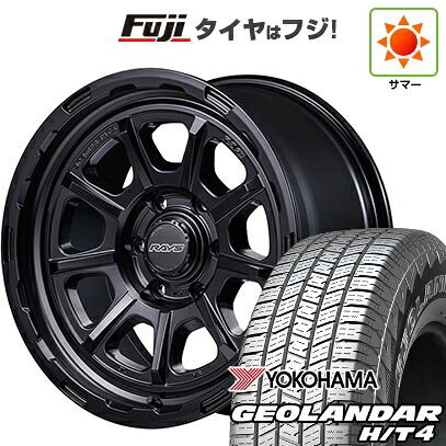 【新品】プラド/ハイラックス 夏タイヤ ホイール4本セット 265/65R17 ヨコハマ ジオランダー H/T4 G062 RAYS レイズ グラムライツ 57GR-X HD 8.5J 17インチ(送料無料)