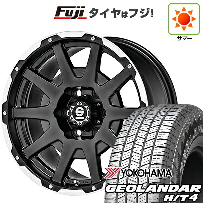 【新品】プラド/ハイラックス 夏タイヤ ホイール4本セット 265/70R17 ヨコハマ ジオランダー H/T4 G062 OZ SPARCO ダカール 7.5J 17インチ(送料無料)｜フジ スペシャルセレクション
