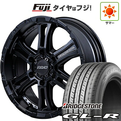 【新品】ハイエース200系 夏タイヤ ホイール4本セット 215/65R16 109/107R ブリヂストン GL-R RAYS レイズ デイトナ FDX-AG 6.5J 16インチ(送料無料)｜フジ スペシャルセレクション