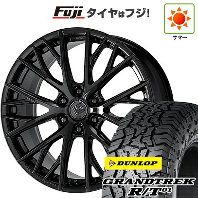 【新品】ランクル300 夏タイヤ ホイール4本セット 275/55R20 ダンロップ グラントレック R/T01 RBL WORK ワーク LS バサラ SUV LX 9J 20インチ(送料無料)