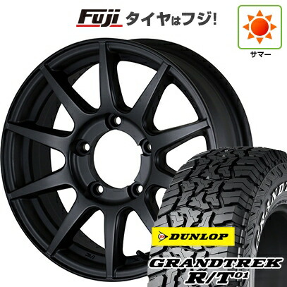 【新品】ジムニー 夏タイヤ ホイール4本セット 215/85R16 ダンロップ グラントレック R/T01 RWL/RBL ドゥオール CST ZERO-1 ハイパーXJ 5.5J 16インチ(送料無料)