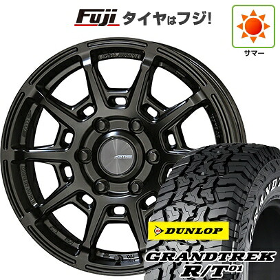【新品】ハイエース200系 夏タイヤ ホイール4本セット 215/65R16 109/107Q ダンロップ グラントレック R/T01 RWL/RBL 共豊 ガレルナ レフィーノ 6.5J 16インチ(送料無料)｜フジ スペシャルセレクション