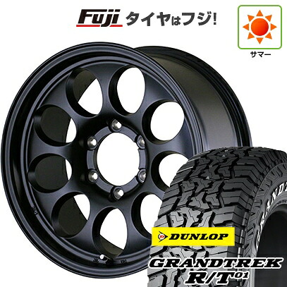 【新品】プラド/ハイラックス 夏タイヤ ホイール4本セット 285/70R17 ダンロップ グラントレック R/T01 RWL/RBL ドゥオール アルジェノン フェニーチェ クロスXC9 8.5J 17インチ(送料無料)