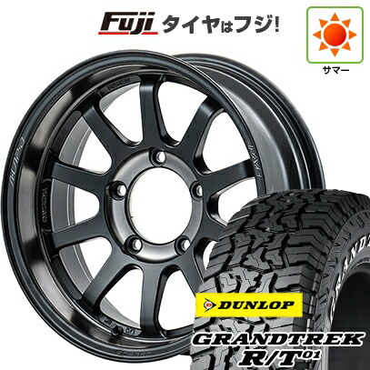 【新品】ジムニー 夏タイヤ ホイール4本セット 215/85R16 ダンロップ グラントレック R/T01 RWL/RBL RAYS レイズ A LAP-J 2324 LIMITED EDITION 5.5J 16インチ(送料無料) 122,150円