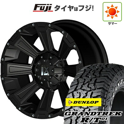 【新品】ハイエース200系 夏タイヤ ホイール4本セット 215/65R16 109/107Q ダンロップ グラントレック R/T01 RWL/RBL オフビート レクセル デスロック 7J 16インチ(送料無料) 103,290円