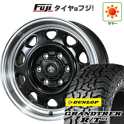 【新品】ランクル250/ランクル300 夏タイヤ ホイール4本セット 265/65R18 ダンロップ グラントレック R/T01 RWL/RBL トピー ランドフット SWZ 数量限定 トヨタ車専用 7.5J 18インチ(送料無料)|フジ スペシャルセレクション