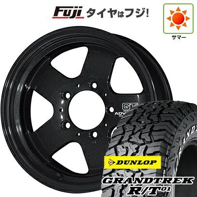 【新品】ジムニー 夏タイヤ ホイール4本セット 215/85R16 ダンロップ グラントレック R/T01 RWL/RBL ヨコハマ アドバンレーシング GT ヘビーデューティー for JIMNY 5.5J 16インチ(送料無料)