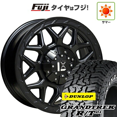 【新品】ハイエース200系 夏タイヤ ホイール4本セット 215/65R16 109/107Q ダンロップ グラントレック R/T01 RWL/RBL オフビート レクセル インフェルノ 7J 16インチ(送料無料)|フジ スペシャルセレクション
