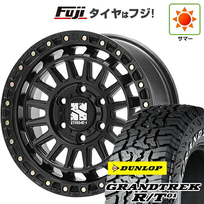 【新品】ランクル250/ランクル300 夏タイヤ ホイール4本セット 265/65R18 ダンロップ グラントレック R/T01 RWL/RBL MLJ エクストリームJ XJ08 8J 18インチ(送料無料)